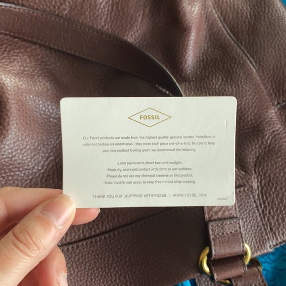 Fossil messenger work bag - Picture 3 of 5